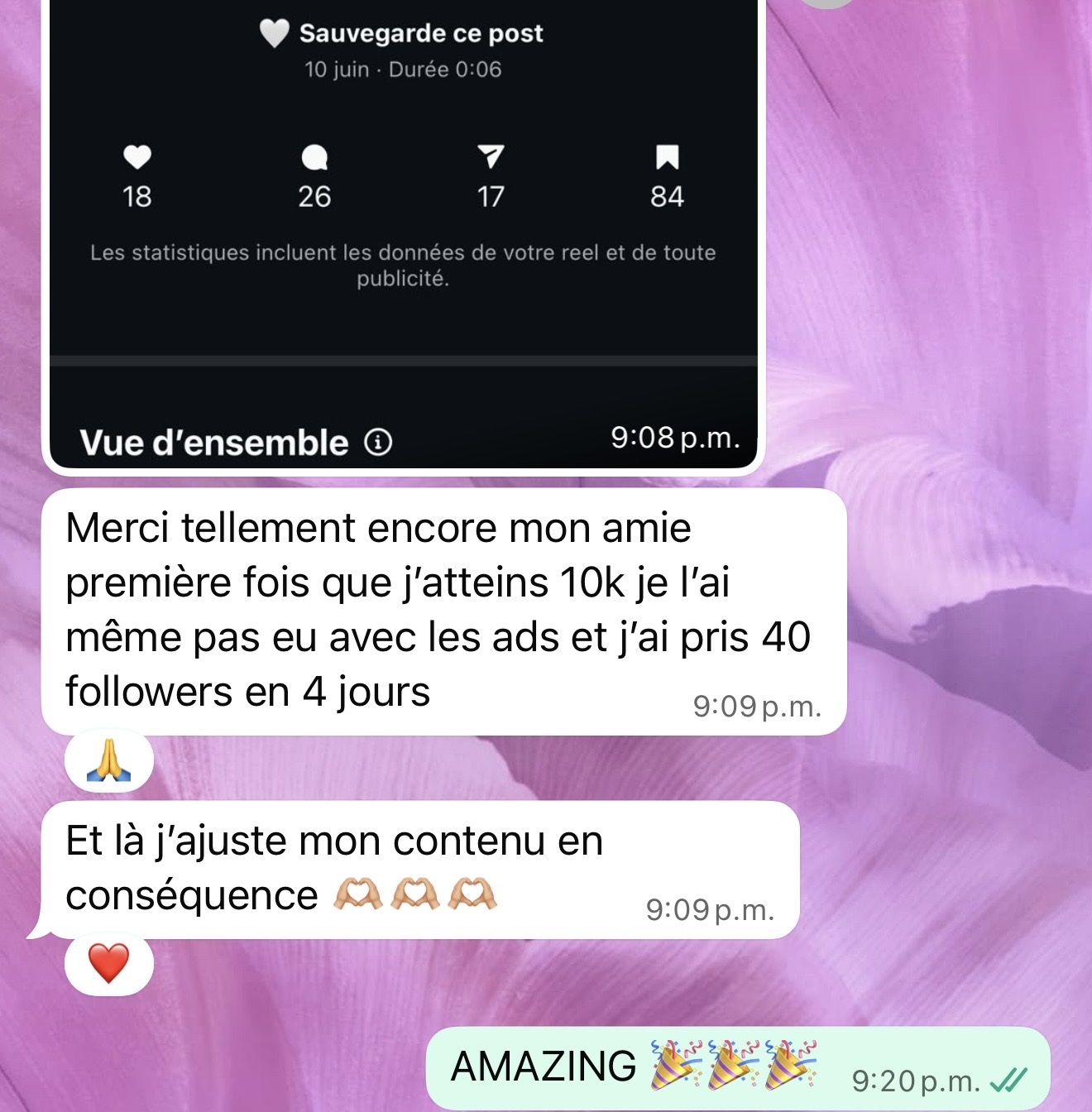 Résultat coaching 6